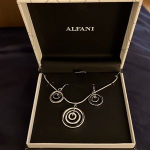 Alfani Necklace and Earring Set
